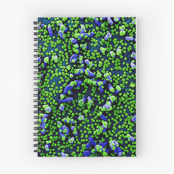 Item preview, Magnified Virus Particles designed and sold by debjaynedesign.