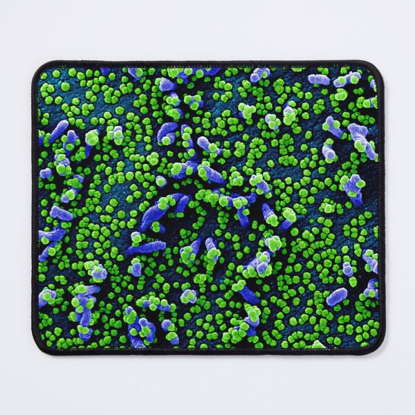 Item preview, Magnified Virus Particles designed and sold by debjaynedesign.