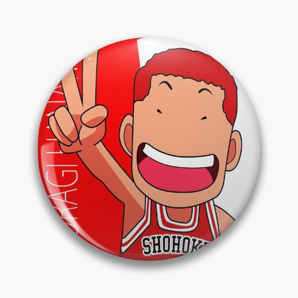 Item preview, sakuragi hanamichi chibi basketball  designed and sold by johnngobosart.