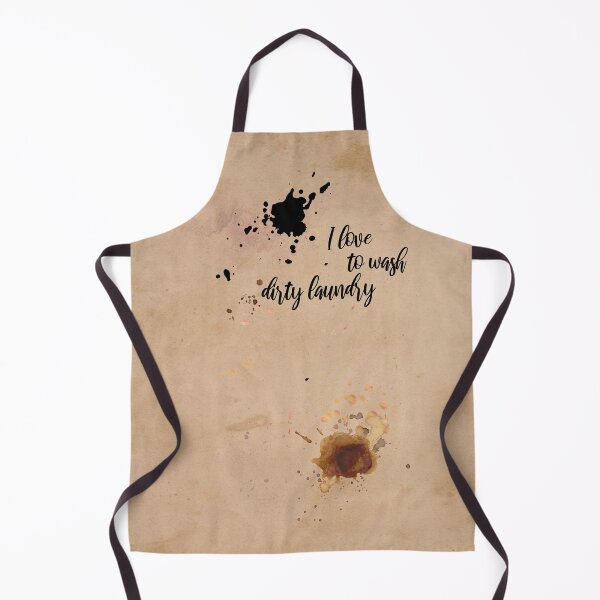 Item preview, Washing dirty laundry - fun designed and sold by MadandMean.