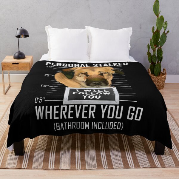 Item preview, Personal Stalker Dog Kangal I Will Follow You Mugshot  designed and sold by JethroShop.