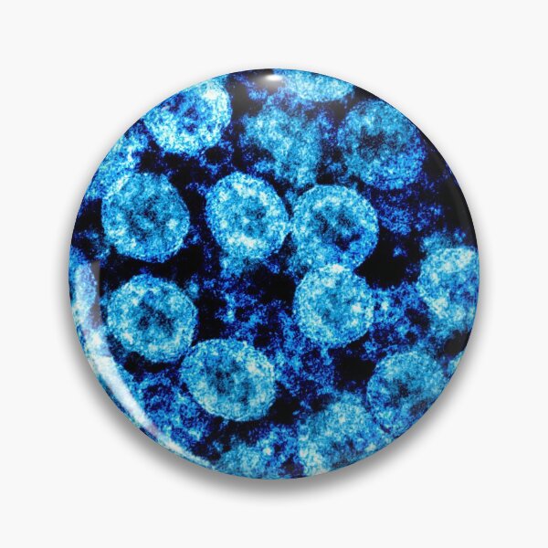Item preview, Virus Particles under Microscope designed and sold by debjaynedesign.