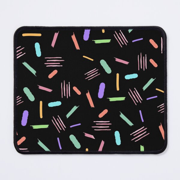 Item preview, Elegant Pretty Dresses In A Black Vibrant Colorful Confetti Pattern designed and sold by Mompreneur and Daughter.