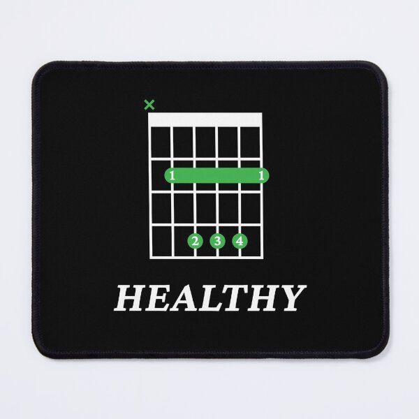 Item preview, B Healthy B Guitar Chord Tab Dark Theme designed and sold by nightsworthy.