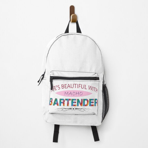 Item preview, Life's Beautiful With Macho Bartender designed and sold by uta917.