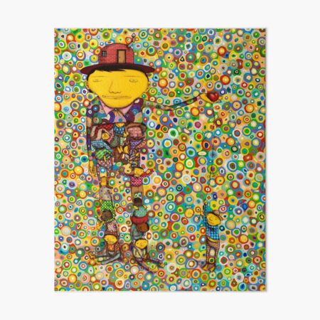 mutual help osgomeos Art Board Print
