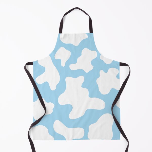 Item preview, Pastel Blue Cow Spots Pattern designed and sold by cadinera.