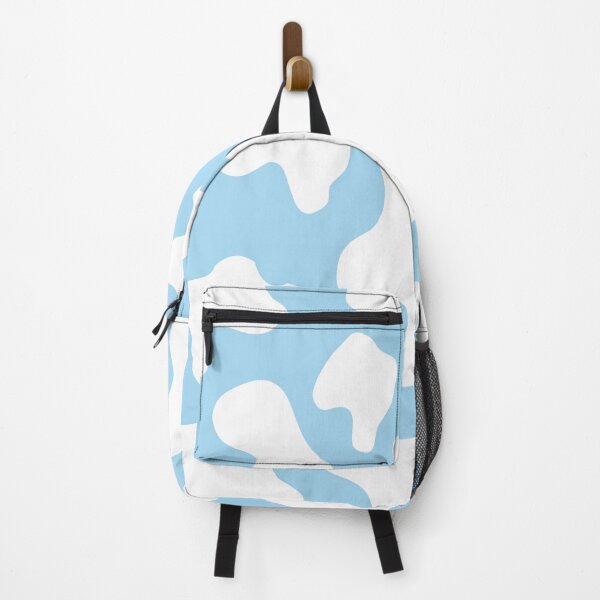 Item preview, Pastel Blue Cow Spots Pattern designed and sold by cadinera.