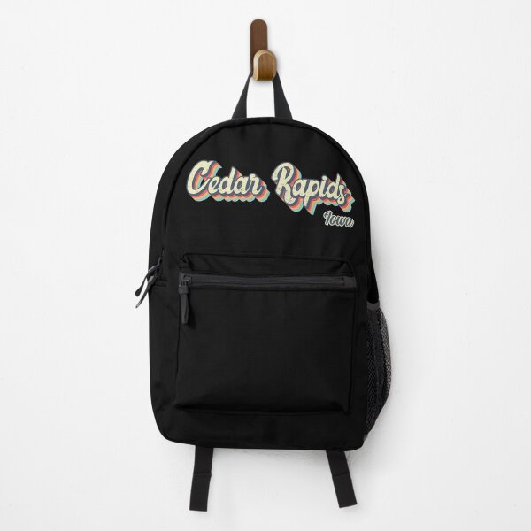 Item preview, Cedar Rapids city Iowa Retro Vintage 70s rainbow designed and sold by Teelogic.