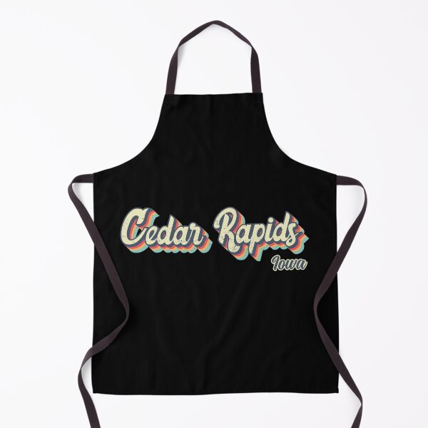 Item preview, Cedar Rapids city Iowa Retro Vintage 70s rainbow designed and sold by Teelogic.