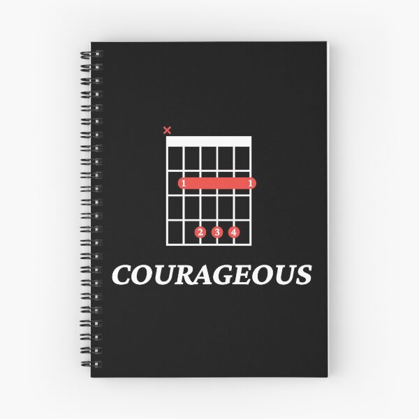 Item preview, B Courageous B Guitar Chord Tab Dark Theme designed and sold by nightsworthy.
