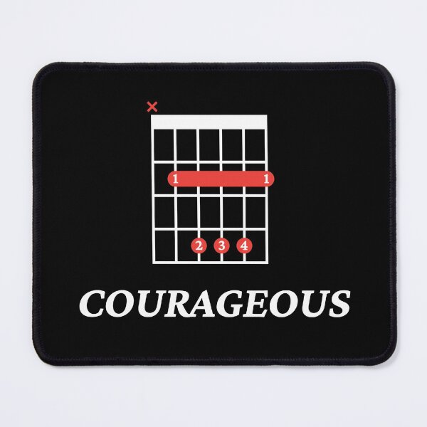 Item preview, B Courageous B Guitar Chord Tab Dark Theme designed and sold by nightsworthy.