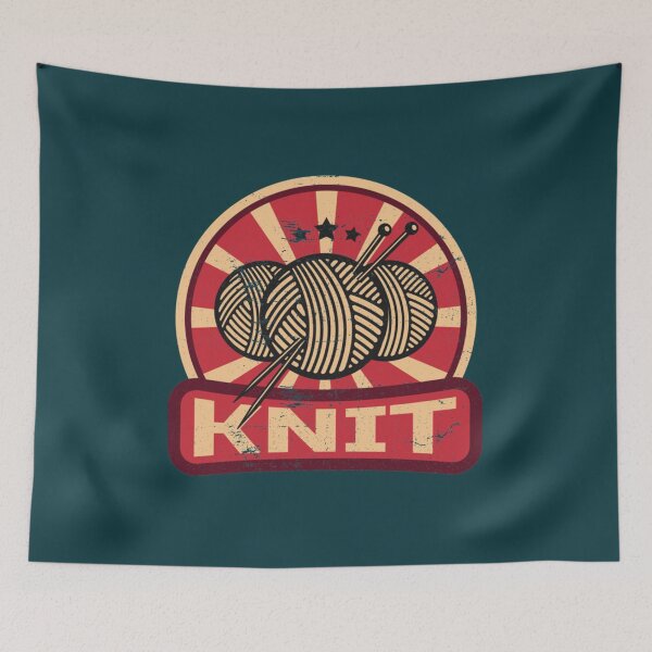 Item preview, Knitting propaganda designed and sold by CarlosMarchena.