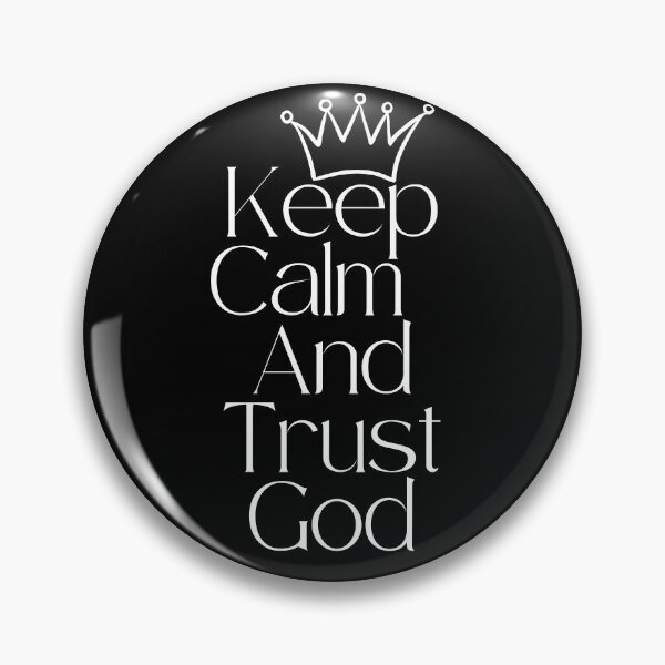 Item preview, Keep calm and trust God  designed and sold by designerpriti.