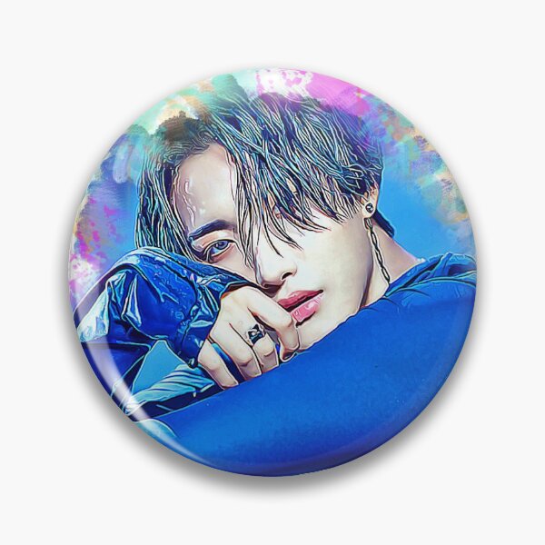 Item preview, Ateez Seong Hwa DejaVu colorful art designed and sold by Lajibolalaa.
