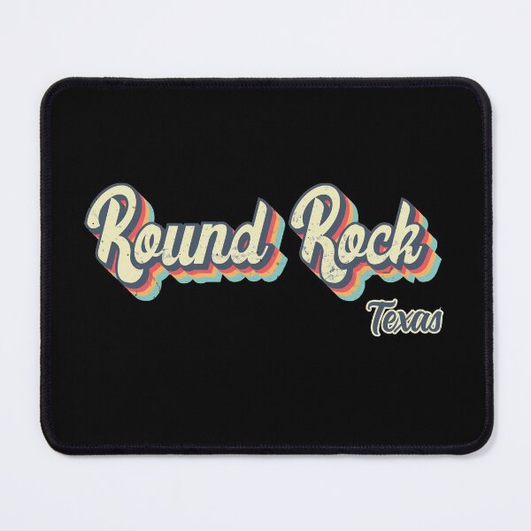 Item preview, Round Rock City Texas Retro Vintage 70s rainbow designed and sold by Teelogic.