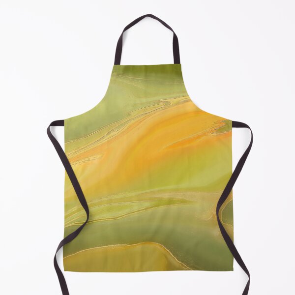 Item preview, Gentle Olive Golden Flow designed and sold by k9printart.