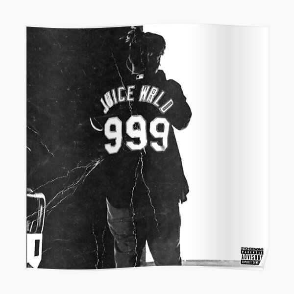 schwarz weiß 999 Poster