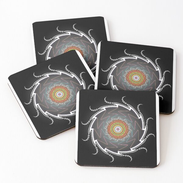 Artikelvorschau, Mandalas-Kunst mit Rangoli-Touch entworfen und verkauft von Parazeel.