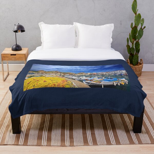Item preview, The fishing port of Myrina - Lemnos island designed and sold by Hercules Milas.