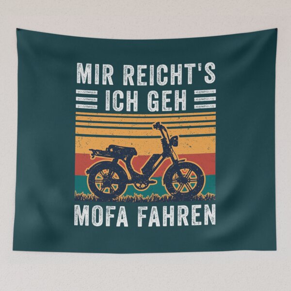 Item preview, Motorroller Mofa Geschenk Moped Fahrer Mokick Bike Roller designed and sold by CarlosMarchena.