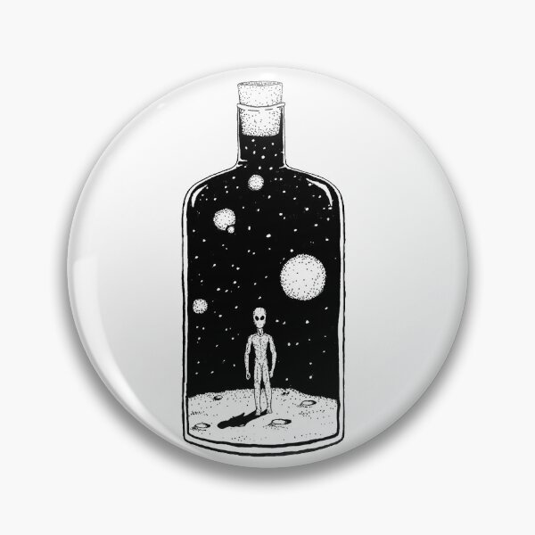 Item preview, alien in a bottle designed and sold by Blue Bouy.