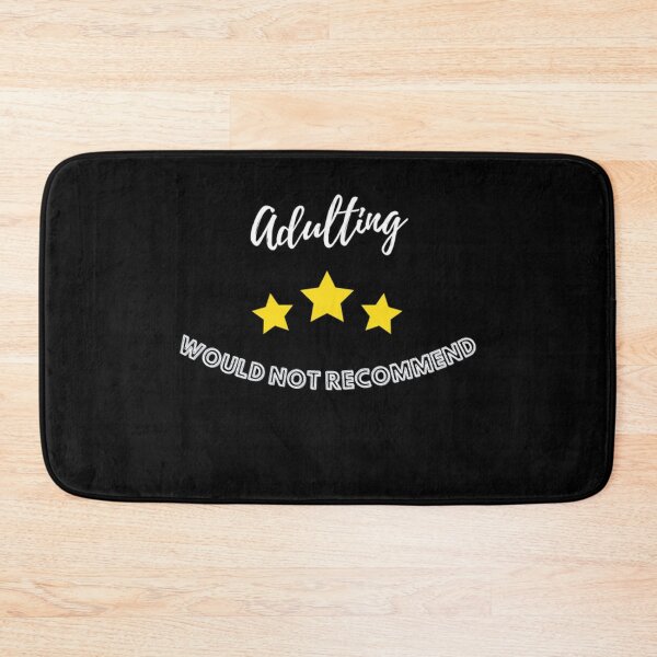 Item preview, Adulting, would not recommend designed and sold by Yassinejayed.