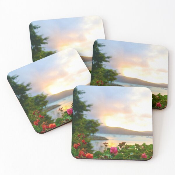 Item preview, Sunset over Airlie Harbour designed and sold by Bec Rose.