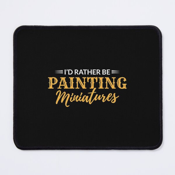 Item preview, Painter Painting Miniatures Art Hobby Gift designed and sold by CarlosMarchena.