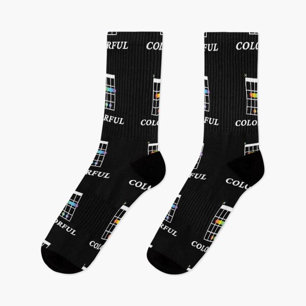Item preview, B Colorful B Guitar Chord Tab Dark Theme designed and sold by nightsworthy.