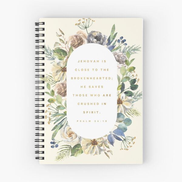 Item preview, PSALM 34:18 designed and sold by Paper Bee Gift Shop.