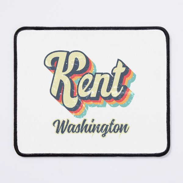 Item preview, Kent city Washington Retro Vintage 70s rainbow designed and sold by Teelogic.