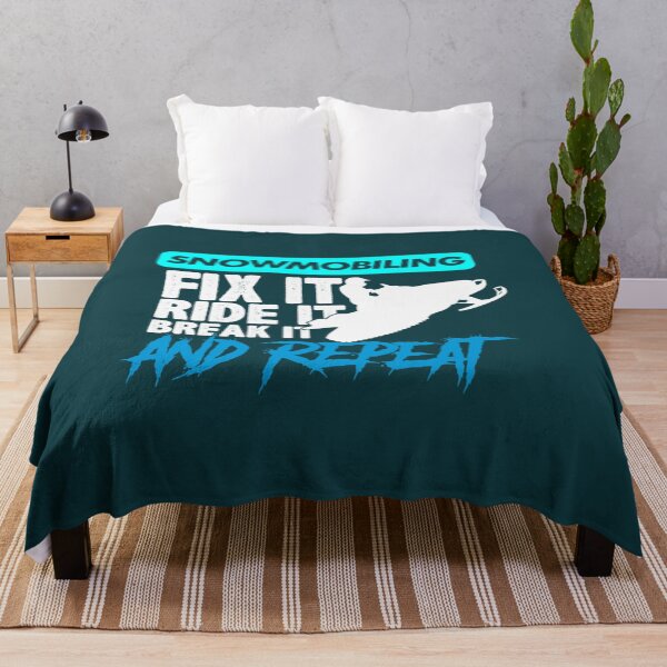 Item preview, Snowmobiling  Fix it ride it Break it and repeat designed and sold by CarlosMarchena.