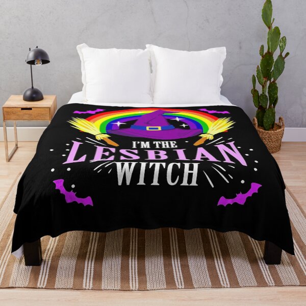Item preview, I'm The Lesbian Witch Wizard Hat Halloween LGBTQ Gay Pride designed and sold by BabyBellyLaughs.