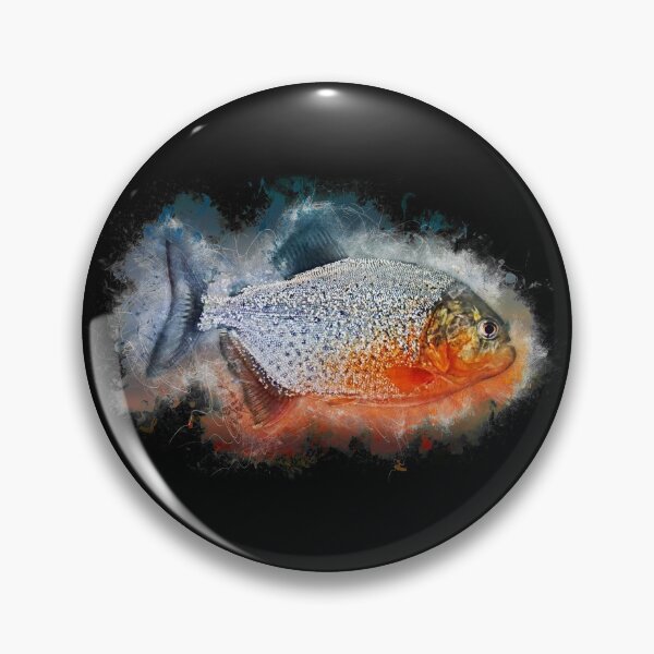 Item preview, Red piranha - Serrasalmus nattereri designed and sold by AquariumLutter.
