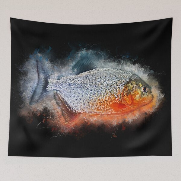 Item preview, Red piranha - Serrasalmus nattereri designed and sold by AquariumLutter.
