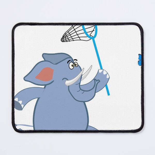 Item preview, Elephant chasing butterfly designed and sold by Regulus9.