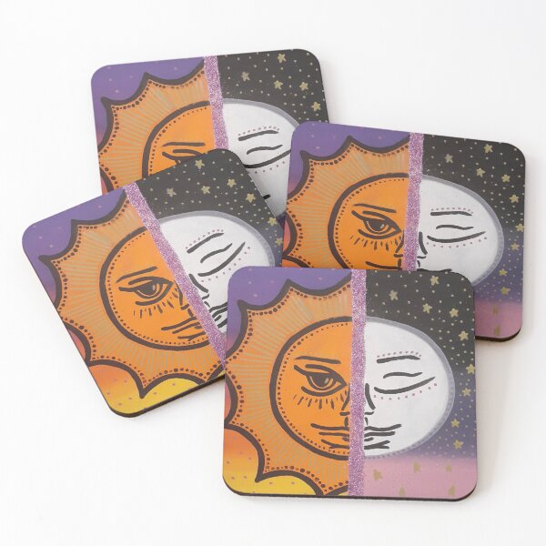 Item preview, Sun, Moon & Stars designed and sold by BunDeadArt.