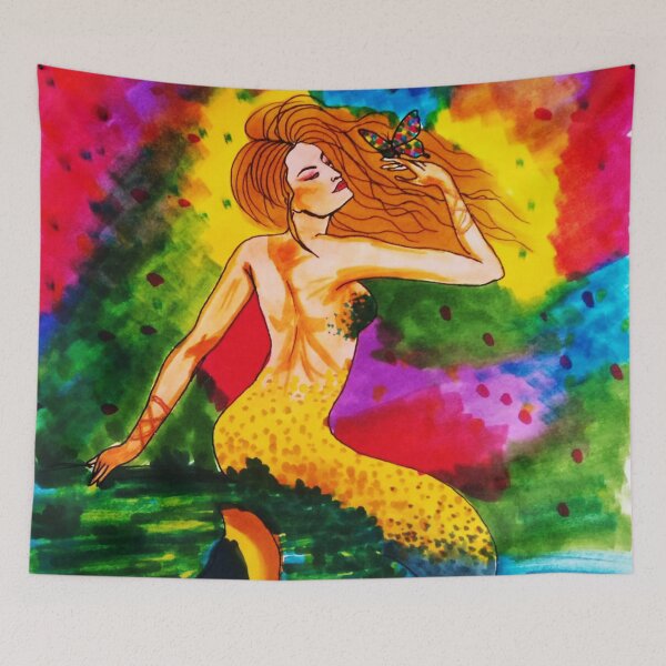 Item preview, Celebrity Mermaid designed and sold by LataArtStudio.