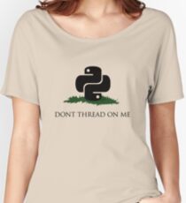 Python Snek - Don't Thread On Me Women's Relaxed Fit T-Shirt