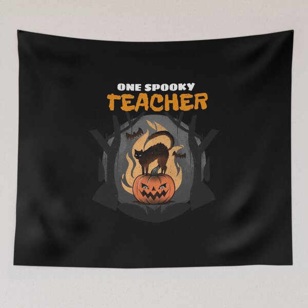 Item preview, One Spooky Teacher designed and sold by infazbdeen.
