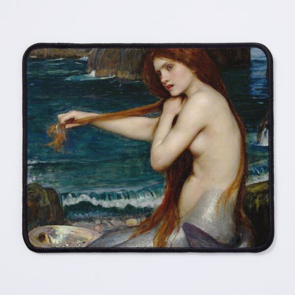 Item preview, John William Waterhouse - The mermaid designed and sold by Vivanne-art.