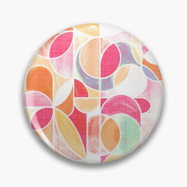 Item preview, Pastel Paint Washed Modern Geometric designed and sold by TigaTiga.