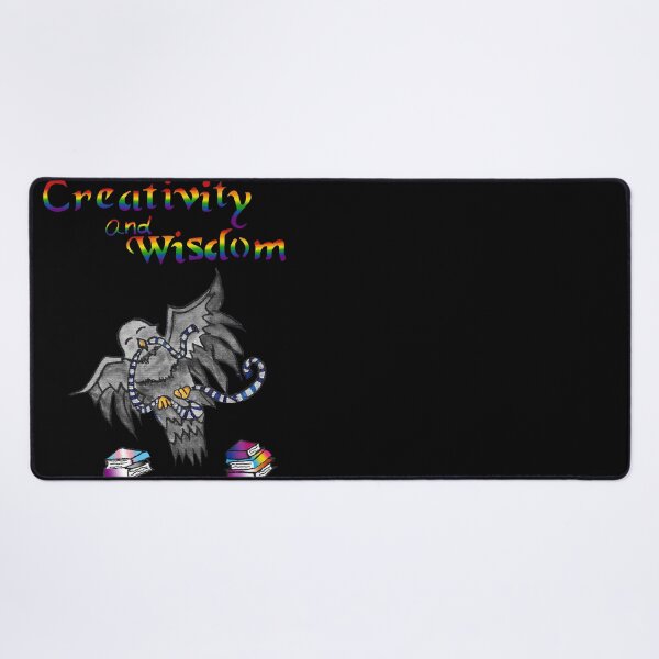 Item preview, Creativity and Wisdom Rainbow Raven designed and sold by Fandom-Finesse.