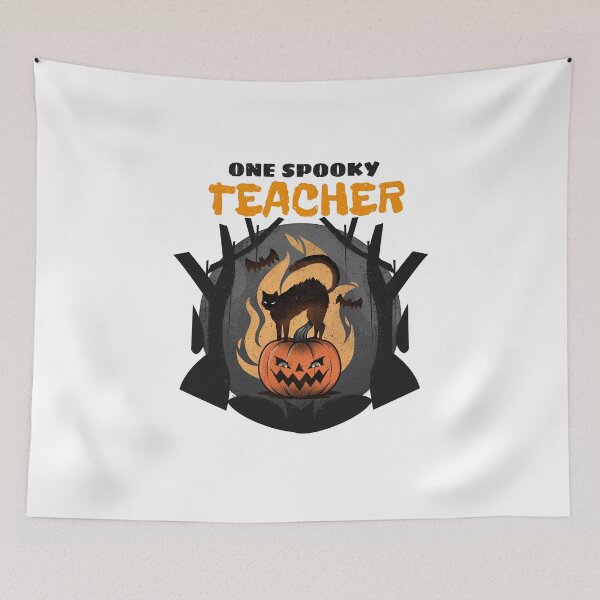 Item preview, One Spooky Teacher designed and sold by infazbdeen.