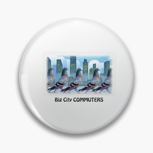Item preview, BIG CITY COMMUTERS designed and sold by cgullart.