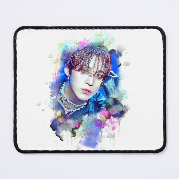 Item preview, Ateez Yun Ho DejaVu colorful art designed and sold by Lajibolalaa.