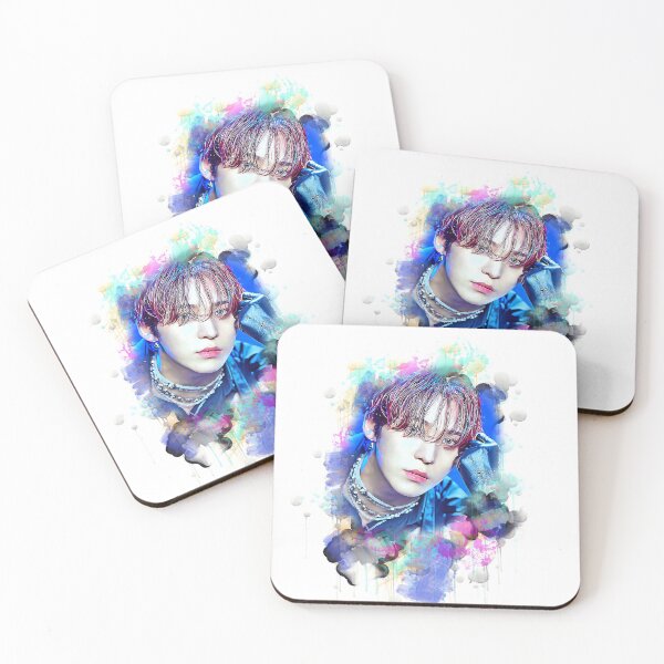 Item preview, Ateez Yun Ho DejaVu colorful art designed and sold by Lajibolalaa.