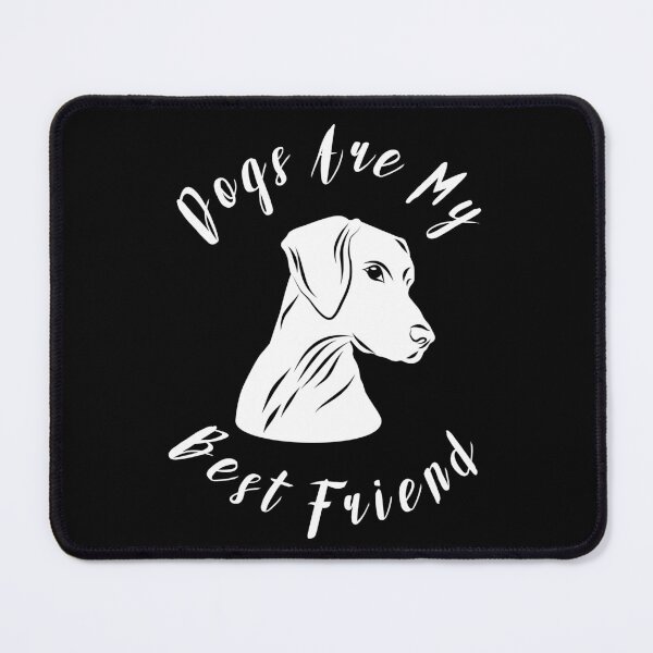 Item preview, Dogs Are My Best Friend Word and One Dog - Funny designed and sold by Vasabi88.