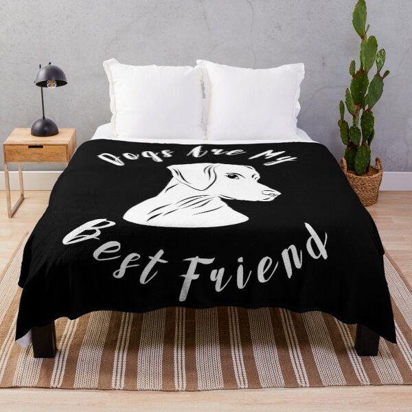 Item preview, Dogs Are My Best Friend Word and One Dog - Funny designed and sold by Vasabi88.